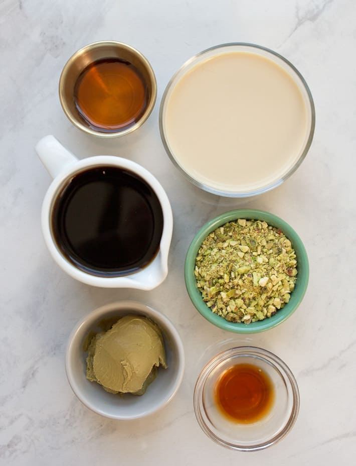 Easy Pistachio Nut Latte Ingredients Easy Pistachio Nut Latte Ingredients