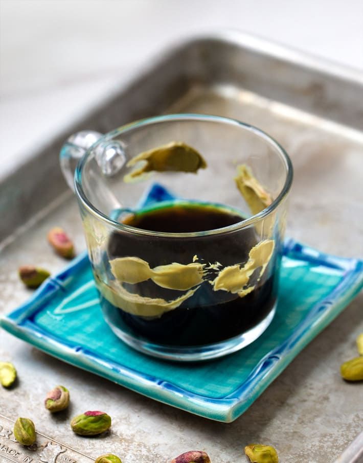 Homemade Pistachio Latte Homemade Pistachio Latte