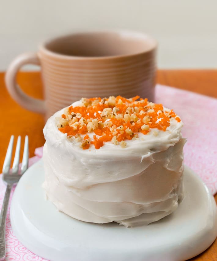 Mini Frosted Carrot Cake Mini Frosted Carrot Cake