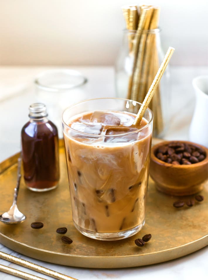 Iced Oat Milk Latte Iced Oat Milk Latte