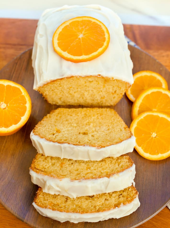Orange Bread With Cream Cheese Frosting Orange Bread With Cream Cheese Frosting