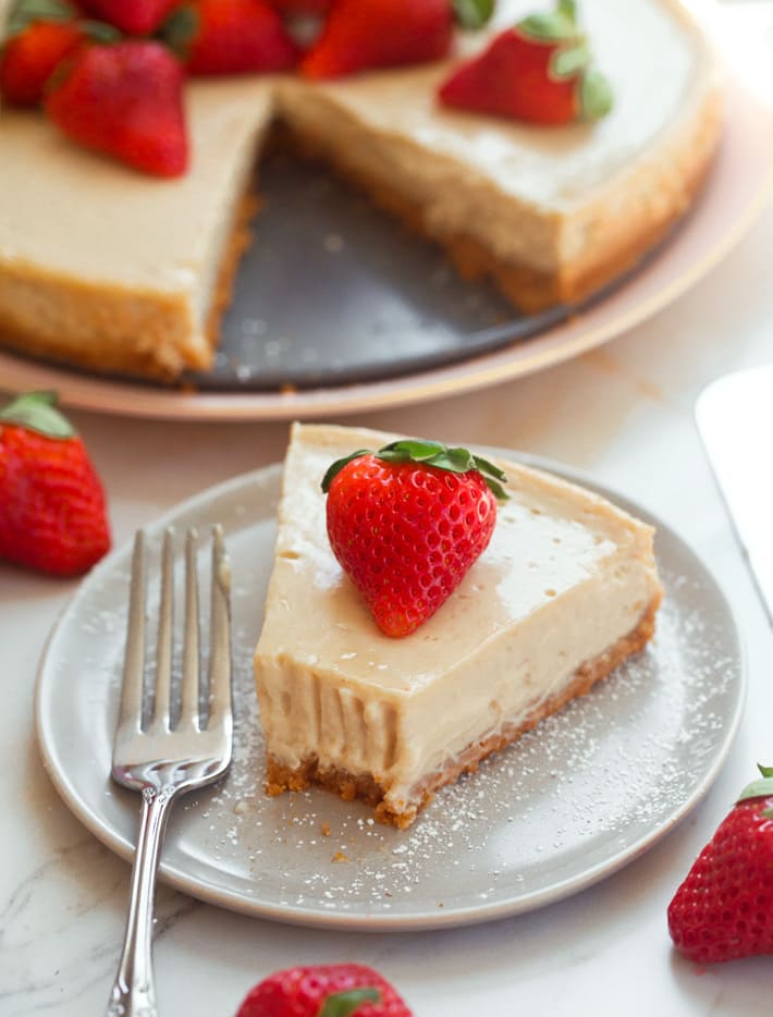 Tofu Cheesecake Slice (Dairy Free Dessert) Tofu Cheesecake Slice (Dairy Free Dessert)