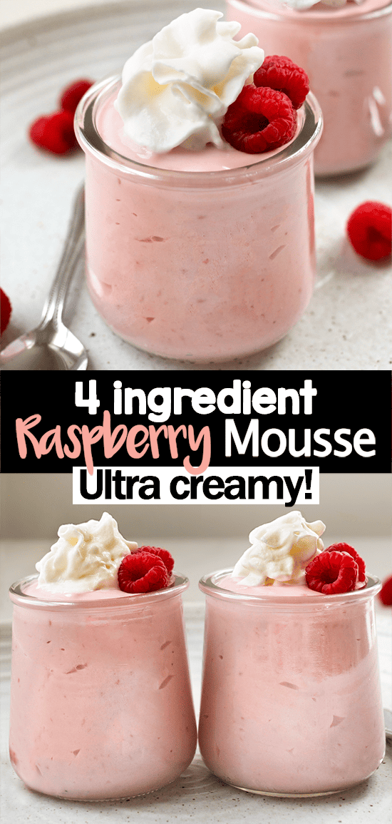 Whipped Raspberry Mousse (Light & Airy Texture) Whipped Raspberry Mousse (Light & Airy Texture)