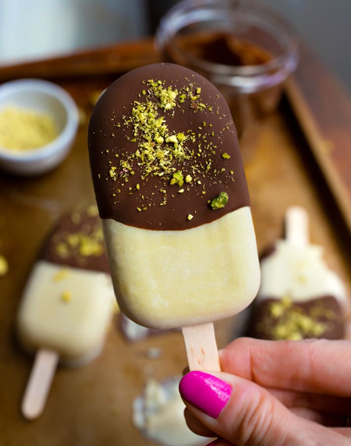 Chocolate Covered Pistachio Magnum Pops Chocolate Covered Pistachio Magnum Pops