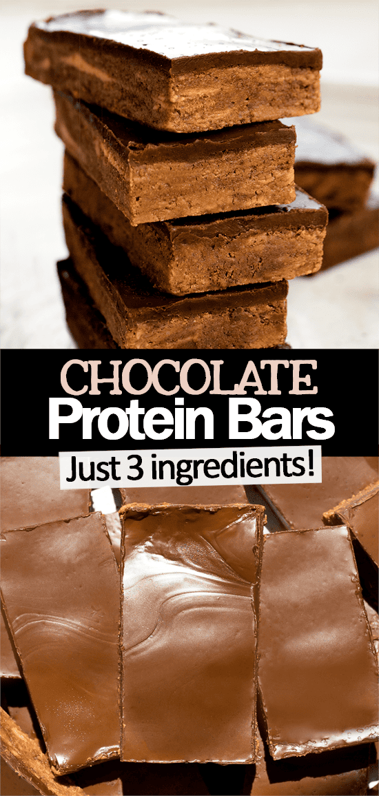 Double Chocolate Protein Bar Recipe (Just 3 Ingredients) Double Chocolate Protein Bar Recipe (Just 3 Ingredients)