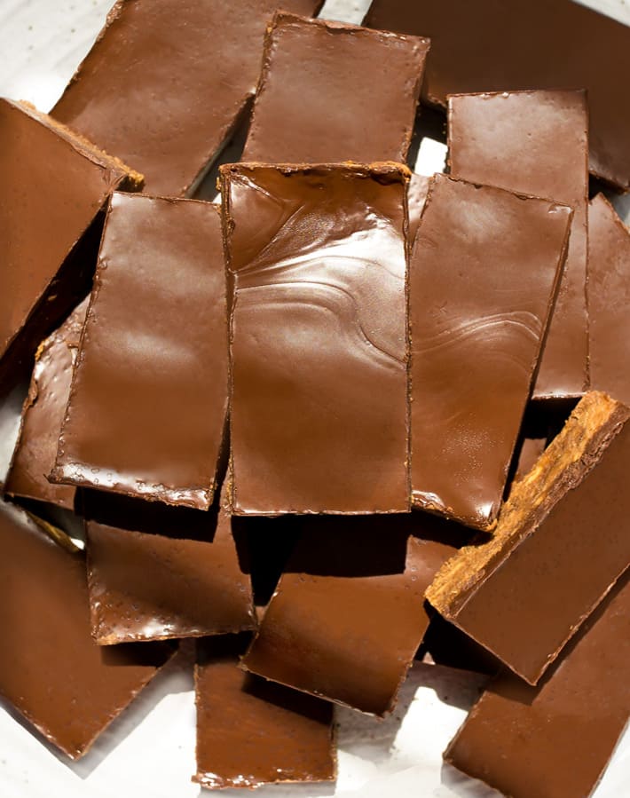 Homemade Chocolate Covered Protein Bars Homemade Chocolate Covered Protein Bars