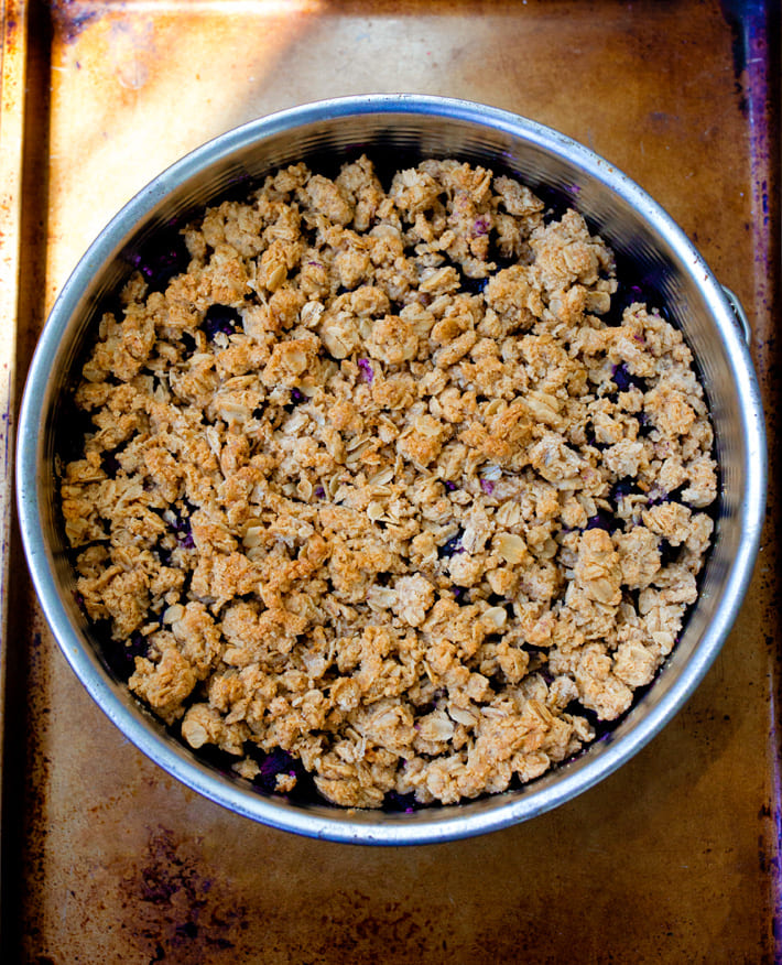 Blueberry Oat Streusel Pie Blueberry Oat Streusel Pie