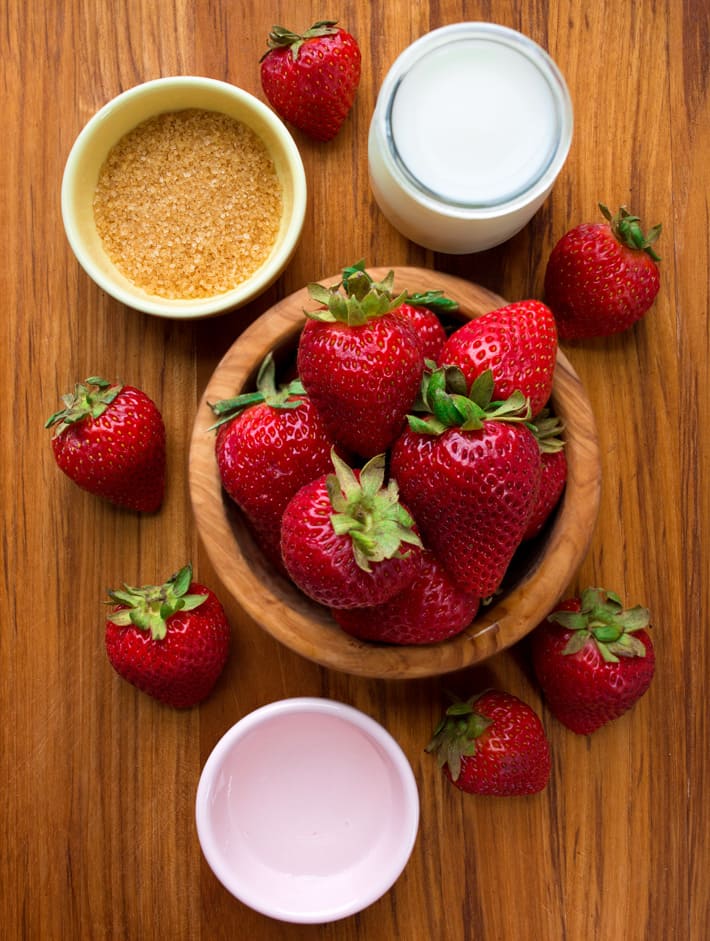 Easy Strawberry Dole Whip Ingredients Easy Strawberry Dole Whip Ingredients