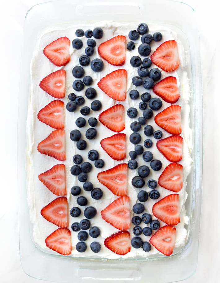 Patriotic Cake for Fourth of July Patriotic Cake for Fourth of July