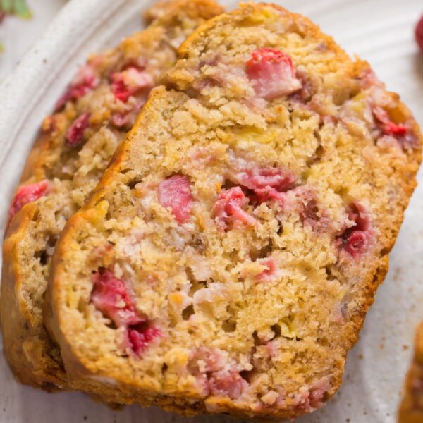 Strawberry Banana Bread Recipe