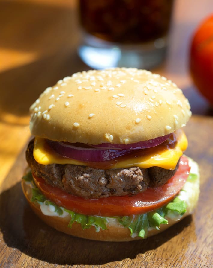 Eggless Black Bean Protein Burger