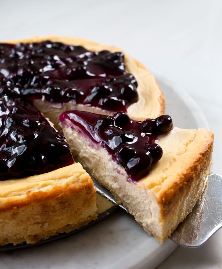 Lightened Up Low Fat Cheesecake