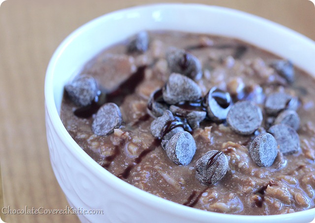 Chocolate Breakfast Oatmeal Chocolate Breakfast Oatmeal