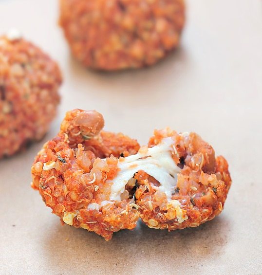 Quinoa Pizza Bites Quinoa Pizza Bites