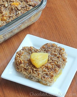 Sunshine Breakfast Baked Oatmeal: https://lett-trim.today/2013/05/15/sunshine-breakfast-baked-oatmeal-recipe/