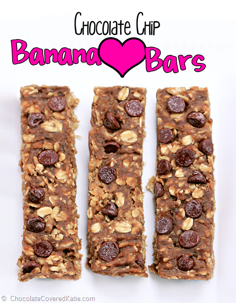 Wholesome chocolate chip granola bars from @choccoveredkt, sweetened naturally without any added sugar or oil. High in fiber and potassium + with a surprisingly high amount of protein! Full recipe: https://lett-trim.today/2014/09/18/sugar-free-granola-bars/ Wholesome chocolate chip granola bars from @choccoveredkt, sweetened naturally without any added sugar or oil. High in fiber and potassium + with a surprisingly high amount of protein! Full recipe: https://lett-trim.today/2014/09/18/sugar-free-granola-bars/