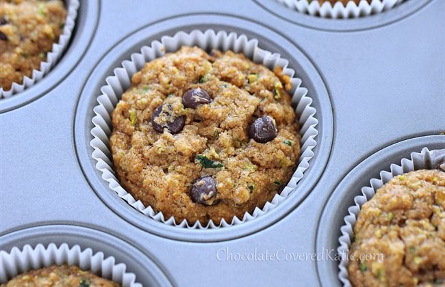 Chocolate Chip Zucchini Muffins Chocolate Chip Zucchini Muffins
