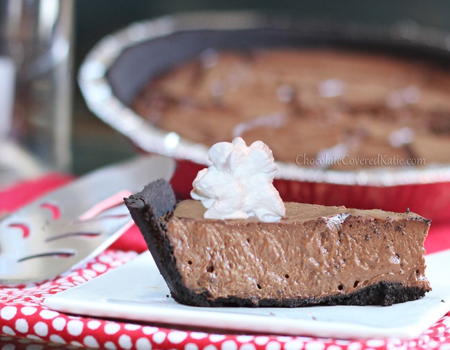 Chocolate Greek Yogurt Pie Chocolate Greek Yogurt Pie