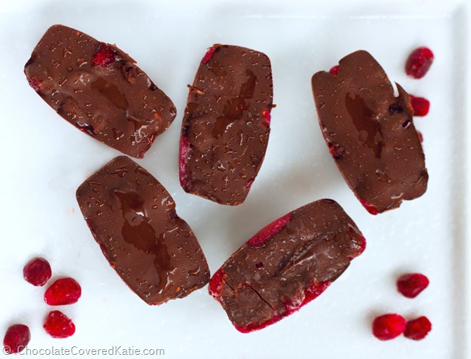 chocolate covered pomegranate chocolate covered pomegranate