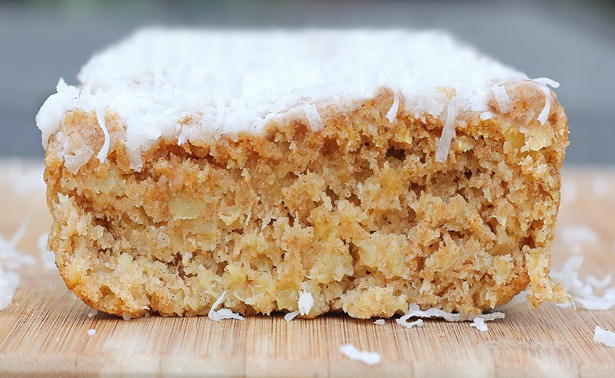 Soft and luxurious family-favorite recipe. Whenever we don't know what to have for breakfast, we'll make this recipe! It is highly recommended! https://lett-trim.today/2012/04/11/big-fat-coconut-breakfast-cake-2/