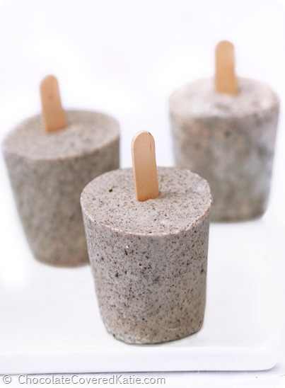 Oreo Pudding Pops Homemade Cookies and Cream Pudding Pops: