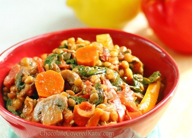 Why not try out a healthy dinner tonight, with this delicious and hearty vegetable stew, bursting with essential vitamins, protein, fiber, and antioxidants? Healthy eating never tasted so good! Find the recipe here: https://lett-trim.today/2013/01/04/1-million-vegetables-lentil-stew/