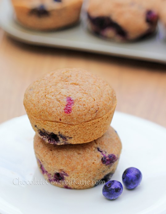 Healthy Blueberry Muffins Healthy Blueberry Muffins