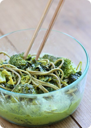 green spaghetti green spaghetti