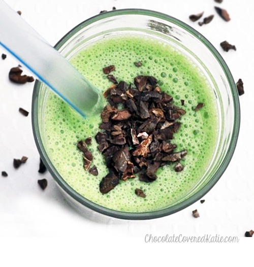 Healthy Shamrock Shakes Healthy Shamrock Shakes