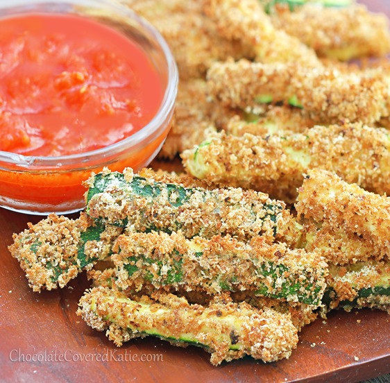 Baked Zucchini Fries Baked Zucchini Fries