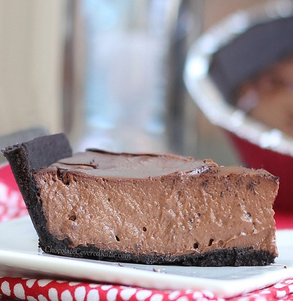 chocolate greek yogurt pie chocolate greek yogurt pie