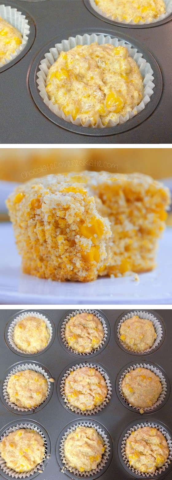 Healthy Corn Muffins - Ingredients: 1 cup corn, 1/2 cup milk of choice, 2 tsp vinegar, 2 tsp baking powder, 1 1/2 cup... Full recipe: https://lett-trim.today/2015/06/22/healthy-corn-muffins/ @choccoveredkt Healthy Corn Muffins - Ingredients: 1 cup corn, 1/2 cup milk of choice, 2 tsp vinegar, 2 tsp baking powder, 1 1/2 cup... Full recipe: https://lett-trim.today/2015/06/22/healthy-corn-muffins/ @choccoveredkt