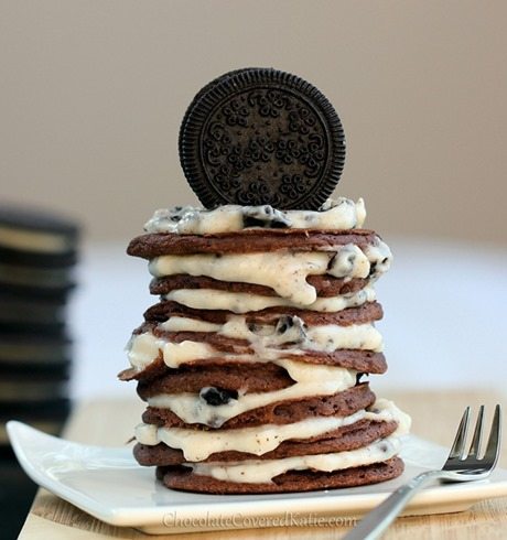 oreo pancakes oreo pancakes
