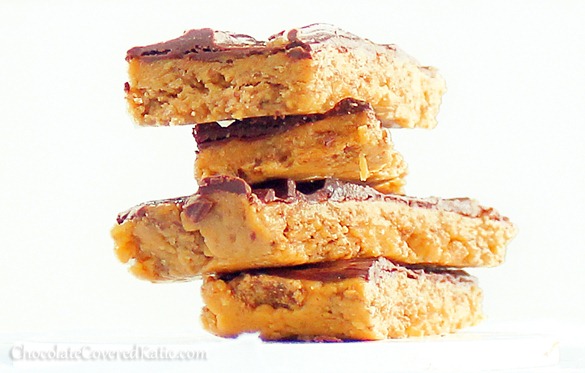 Candy bars that are actually GOOD for you?!... from @choccoveredkt... They have the same toffee-like crunch as real Butterfingers... and they are whole-grain, high in iron, and no high fructose corn syrup! Full recipe: https://lett-trim.today/2012/10/18/healthy-butterfingers/ Candy bars that are actually GOOD for you?!... from @choccoveredkt... They have the same toffee-like crunch as real Butterfingers... and they are whole-grain, high in iron, and no high fructose corn syrup! Full recipe: https://lett-trim.today/2012/10/18/healthy-butterfingers/