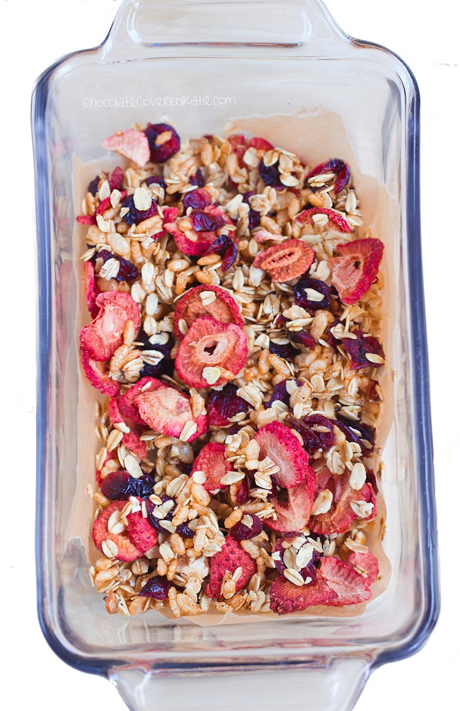 Ingredients: 1 cup oats, 1/2 cup dried fruit, 1/4 tsp baking soda, 1/3 cup... https://lett-trim.today/2015/04/09/low-fat-granola-recipe/ @choccoveredkt