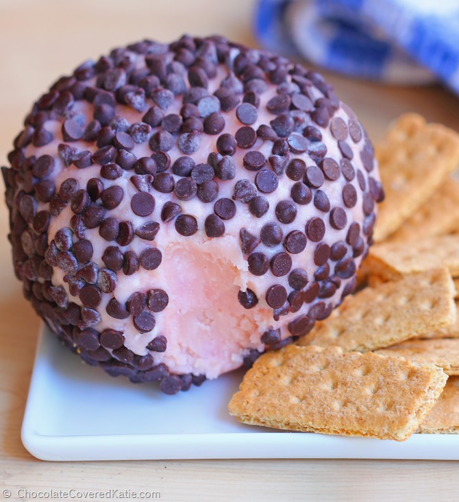 It tastes like eating a slice of crustless strawberry cheesecake and is great for bringing to parties. Serve with graham crackers or fresh fruit, or layer it in between sliced bananas or apples: https://lett-trim.today/2015/01/25/strawberry-cheesecake-ball/ It tastes like eating a slice of crustless strawberry cheesecake and is great for bringing to parties. Serve with graham crackers or fresh fruit, or layer it in between sliced bananas or apples: https://lett-trim.today/2015/01/25/strawberry-cheesecake-ball/