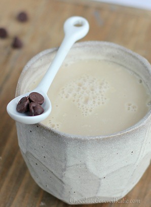 For those times when regular coffee just won't cut it, treat yourself to the creamy deliciousness of a homemade chocolate chip cookie dough latte: https://lett-trim.today/2013/01/21/the-chocolate-chip-cookie-dough-latte/