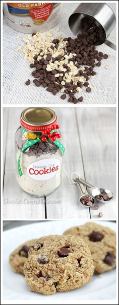 Step-by-step: Here is the tried-and-tested foolproof recipe for homemade chocolate chip cookies in a jar.  https://lett-trim.today/2012/12/20/healthy-chocolate-chip-cookies-in-a-jar/