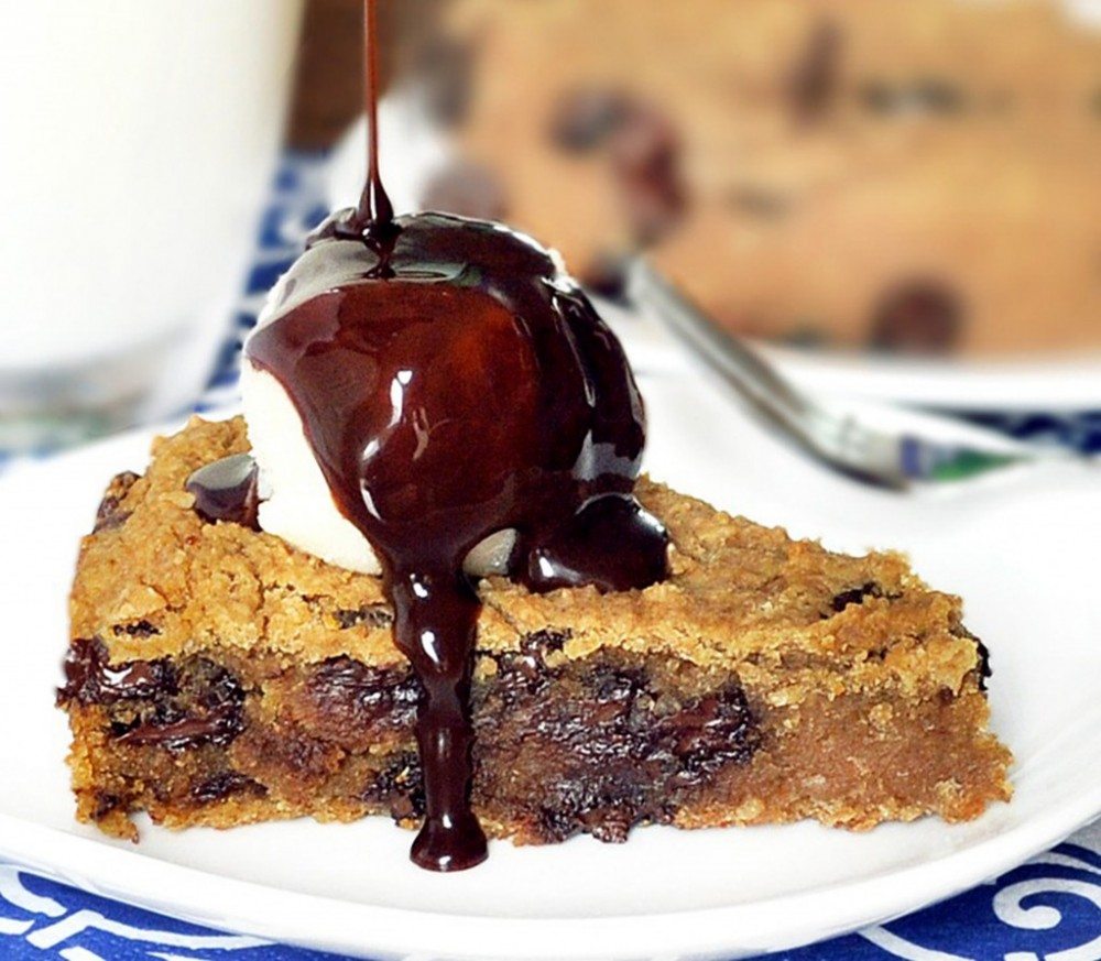 Deep Dish Cookie Pie – One of our favorite recipes! It tastes like eating a giant homemade chocolate chip cookie!… Recipe, as featured on ABC News: @choccoveredkt https://lett-trim.today Deep Dish Cookie Pie – One of our favorite recipes! It tastes like eating a giant homemade chocolate chip cookie!… Recipe, as featured on ABC News: @choccoveredkt https://lett-trim.today