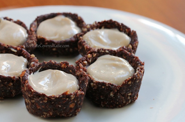 Raw Mocha Brownie Mini Tarts Raw Mocha Brownie Mini Tarts
