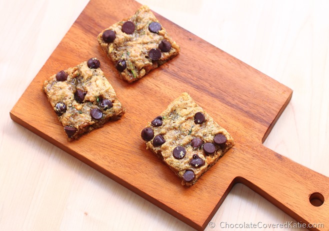Chocolate Chip Zucchini Blondies Chocolate Chip Zucchini Blondies