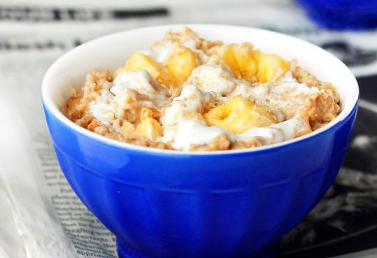 One of my all time favorite breakfast recipes. It is so creamy and delicious! Recipe here: https://lett-trim.today/2012/02/01/peanut-butter-breakfast-pudding/