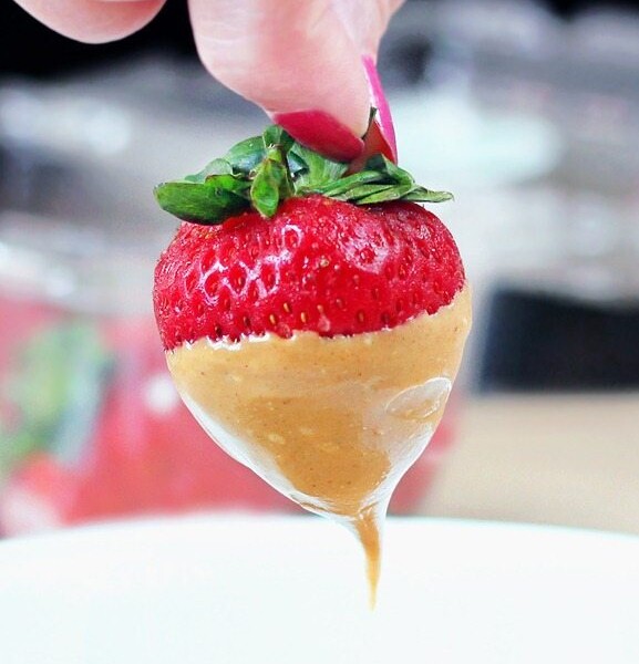 Peanut Butter Strawberries