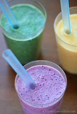 fruit smoothies